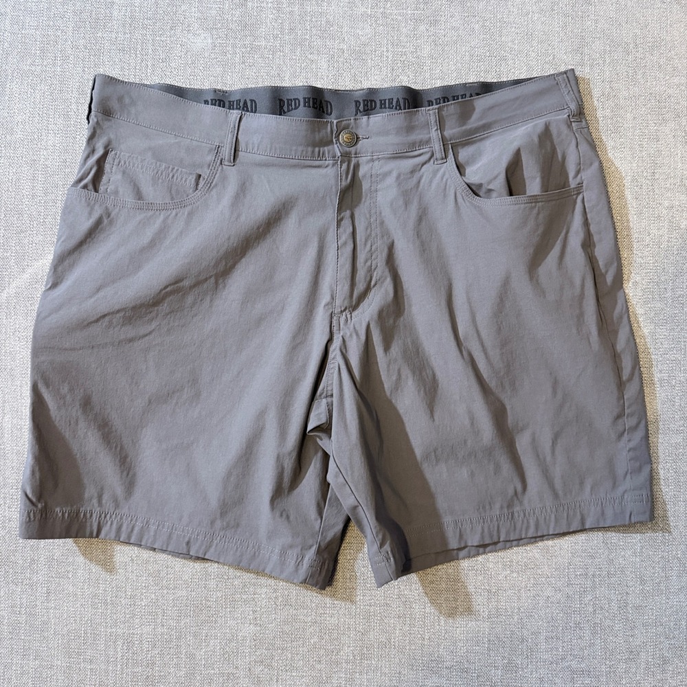 RedHead Mens Performance‎ Shorts Gray Size 40 Hiking Fishing Utility Z1 42